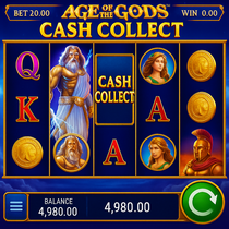 Slotuna - Age of the Gods Cash Collect Slot - Mythology Theme
